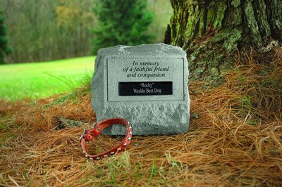 Head Stone and Pet Urn